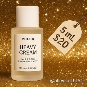 Phlur Heavy Cream Fragrance Mist 5ml Decant Spray